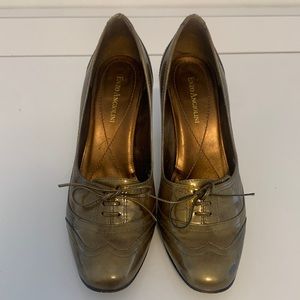 Enzo Angiolini Size 8M Gold Pumps